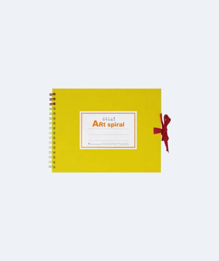 Art Spiral F0 Sketch Book | 24 Sheet | Sunny Yellow