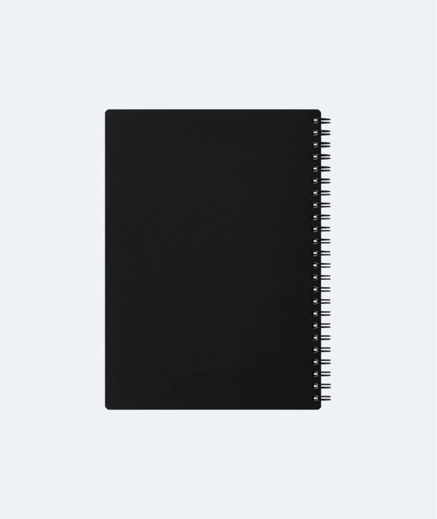 Mnemosyne Notebook A5 | 7mm Ruled | 80 Sheets (N195A). - Nipponza