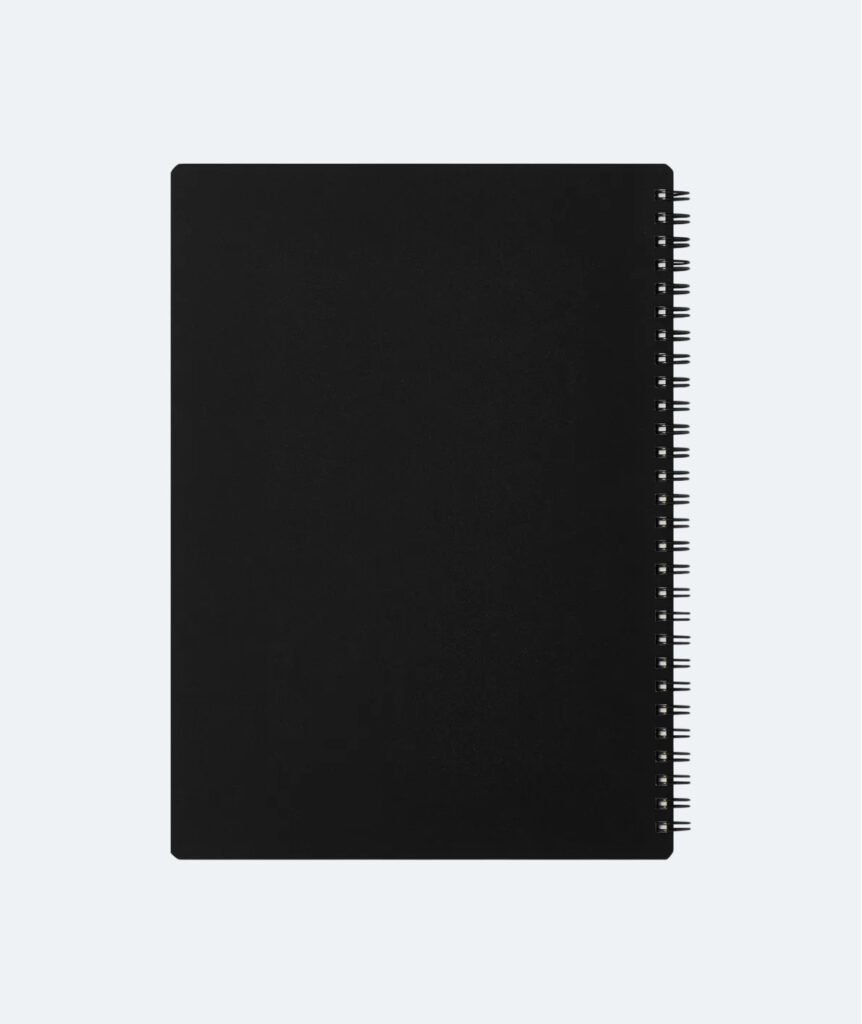 Mnemosyne Notebook B5 | 7mm ruled | Twin Wire Binding | 80 Sheets ...